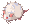 animated sprite of a small, cute white mouse monster